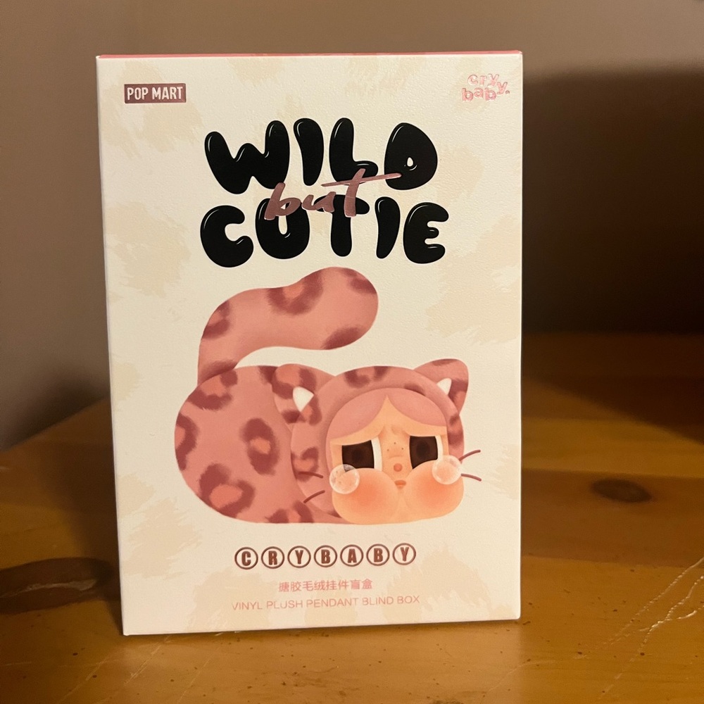 Wild But Cutie Crybaby Vinyl Figures Popmart Authentic Unopened